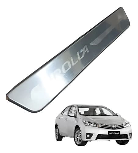 Soleira Dianteira Esquerda Toyota Corolla 2014/2015 Preto — foto 1 de 6
