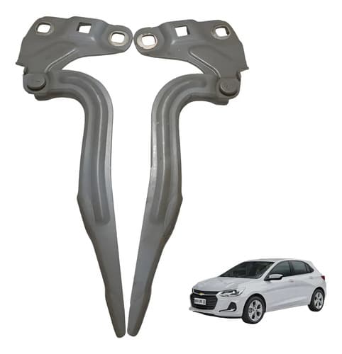 Par Dobradiça Braço Capô Onix 2021/2023 1.0 3 Cil Turbo — foto 1 de 6