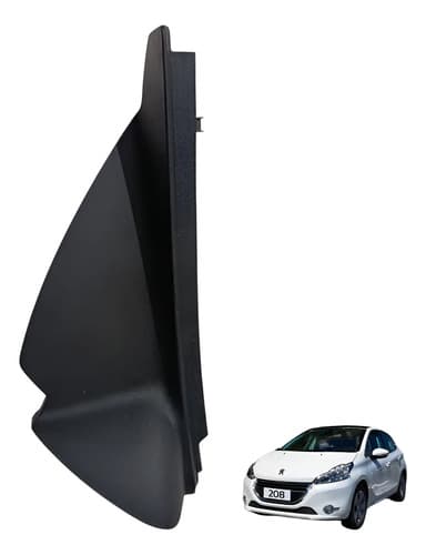 Acabamento Esquerdo Lateral Painel Peugeot 208 1.5 2014 — foto 1 de 5