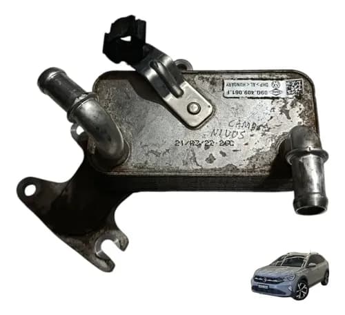 Trocador Calor Resfriador Óleo Vw Nivus 1.0 Tsi 2023 — foto 1 de 6