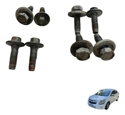 Kit Parafuso Dobradiça Porta Tras Dir Gm Cobalt Lt 1.8 2013 — foto 1 de 5