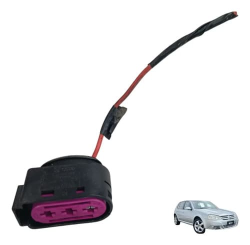 Plug Conector Caixa Fusíveis Bateria Vw Golf Sportline 2008 — foto 1 de 5