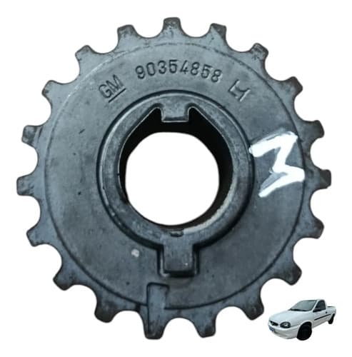 Engrenagem Virabrequim Chevrolet Picape Corsa 1.6 2002 — foto 1 de 6