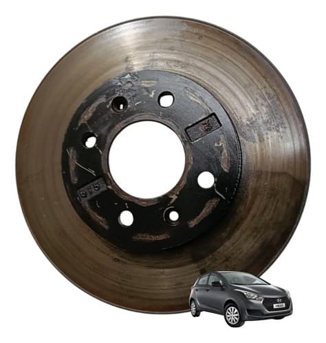 Disco De Freio Dianteiro Ventilado Hyundai Hb20 2017 — foto 1 de 6