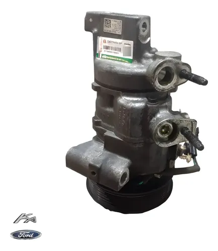 Compressor Ar Condicionado Ford Ka 1.0 3cc Flex 2015/2020 — foto 1 de 7