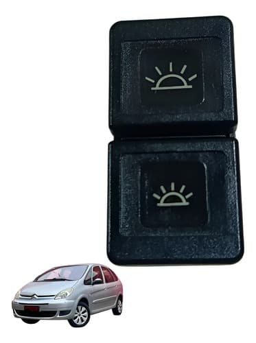 Botão Reostato Luz Painel Citroen Xsara Picasso 2008 A 2012 — foto 1 de 6