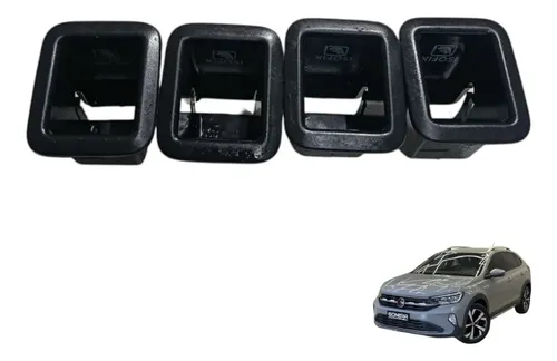 Jogo Acabamento Isofix Bancos Vw Nivus 1.0 Tsi 2023 Original — foto 1 de 6