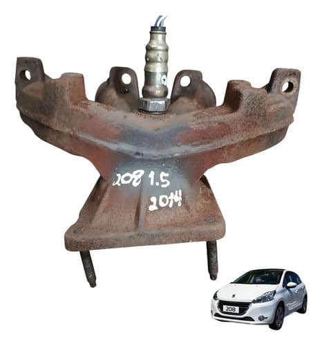 Coletor Escape Sonda Peugeot 208 2014 — foto 1 de 5