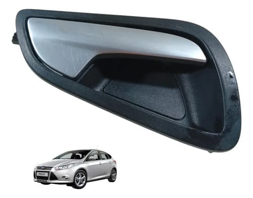 Maçaneta Interna Direita Focus 2013 A 2019 Am51u22600bew Preto Dianteira — foto 1 de 5