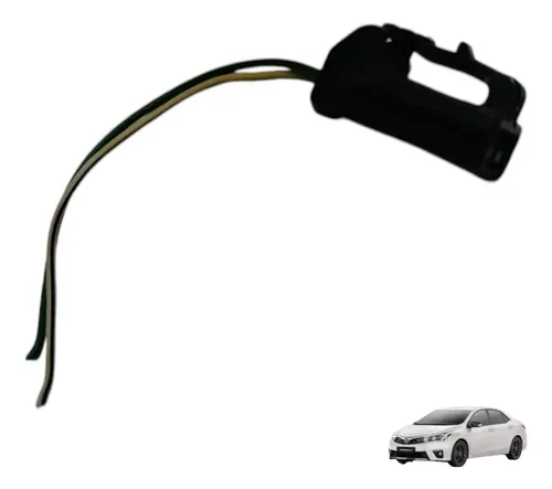 Plug Conector Lanterna Luz Placa Toyota Corolla 2.0 16v 2017 — foto 1 de 5