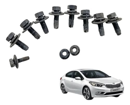 Kit Parafusos Alma Para-choque Kia Cerato 1.6 2014 — foto 1 de 5