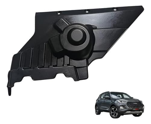 Acabamento Painel Direito Chery Tiggo 5x 2020 A 2023 Preto — foto 1 de 4