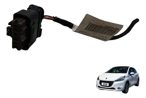 Plug Conector Fechadura Traseira Dir Peugeot 208 1.5 2014 — foto 1 de 5